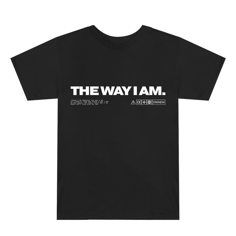 THE WAY I AM T-SHIRT (BLACK)