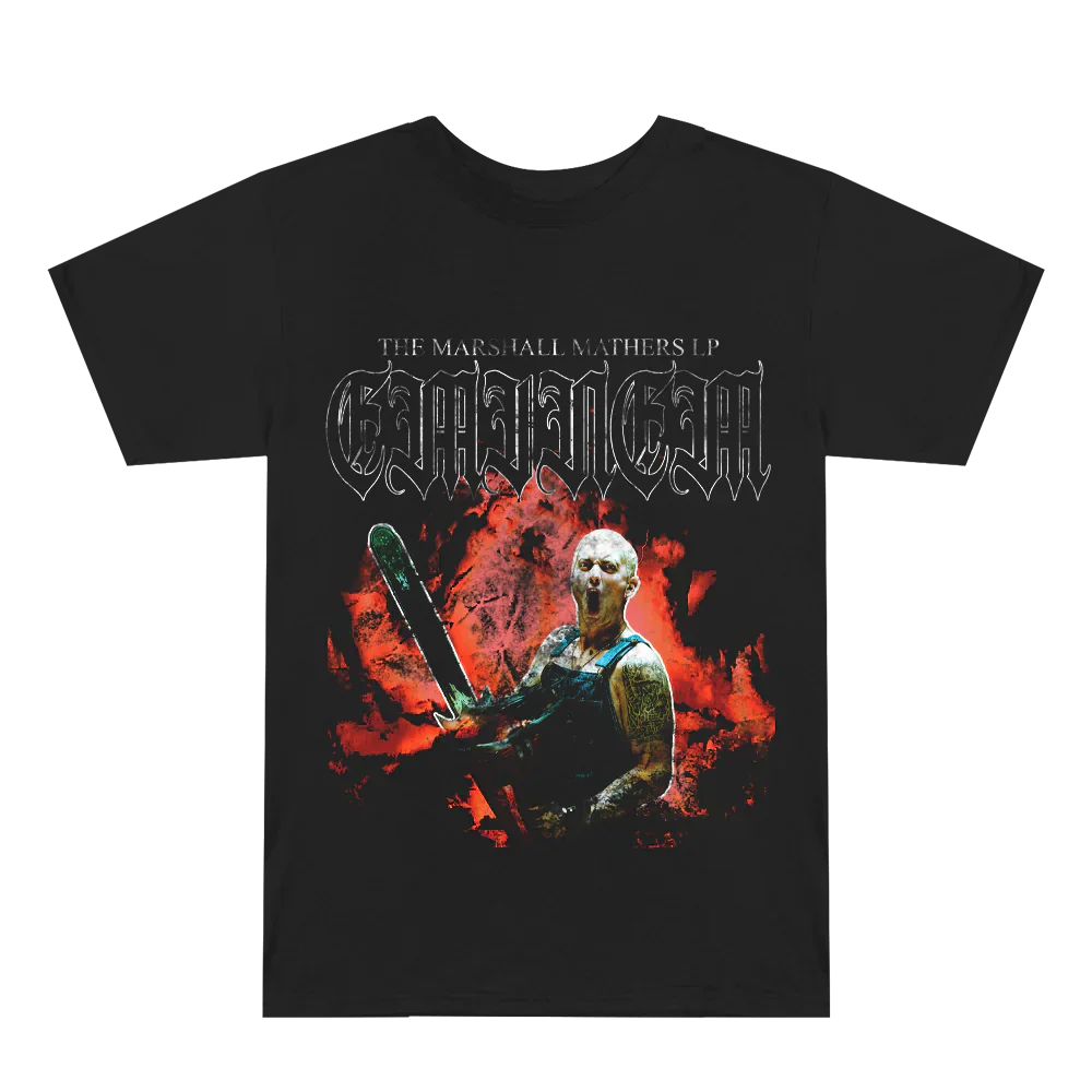 SHADY CHAINSAW T-SHIRT (BLACK)