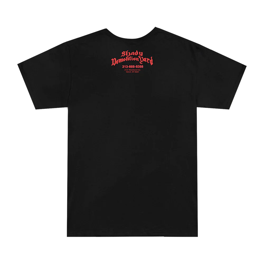 SHADY DEMOLITION LOGO T-SHIRT (BLACK)