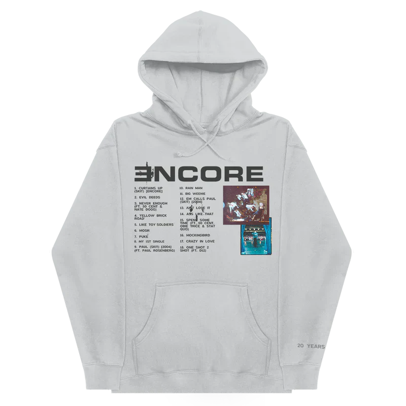 Encore 20th Anniversary Hoodie | Eminem Album Tribute