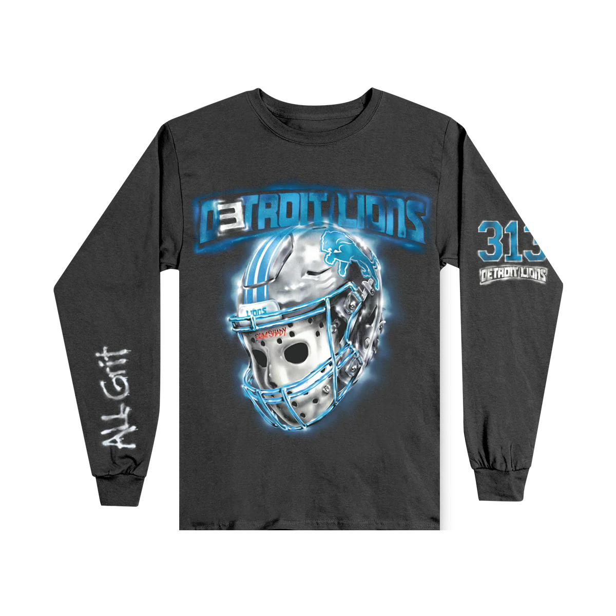 Eminem x Detroit Lions All Grit Longsleeve