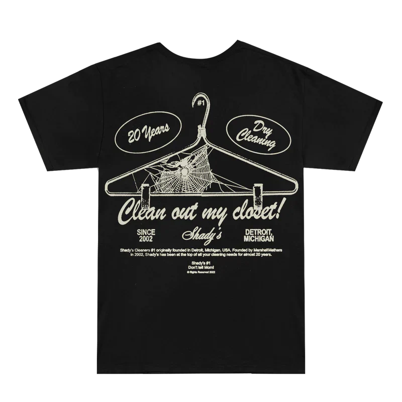 SHADY CLEANERS T-SHIRT (BLACK)