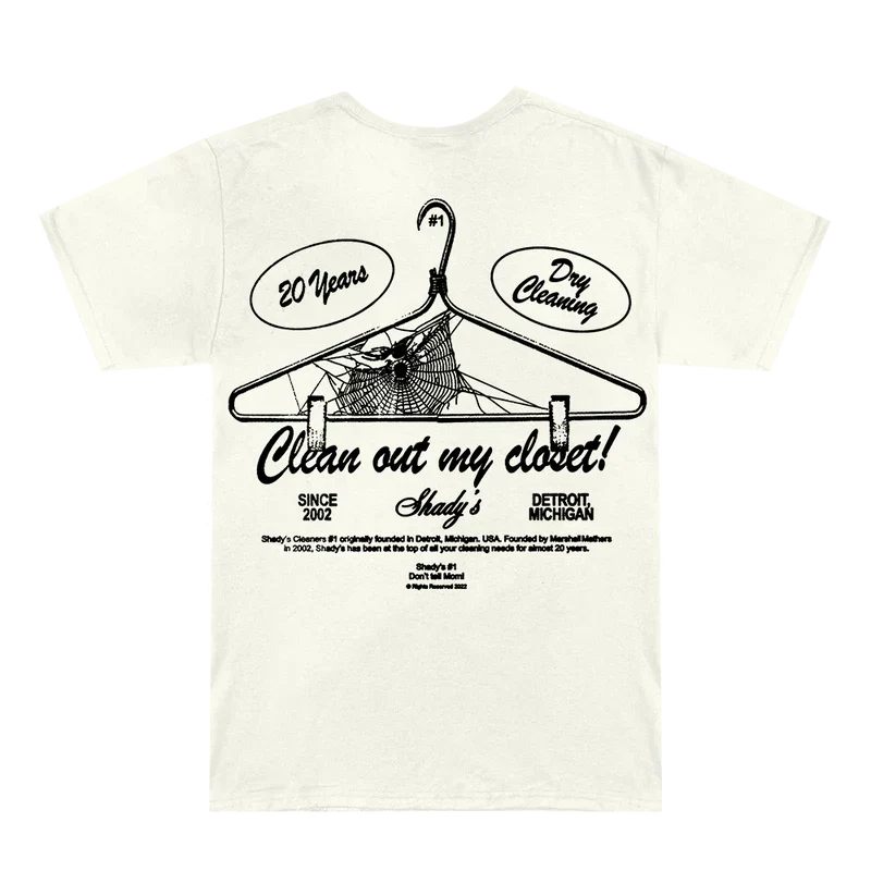 SHADY CLEANERS T-SHIRT (CREAM)