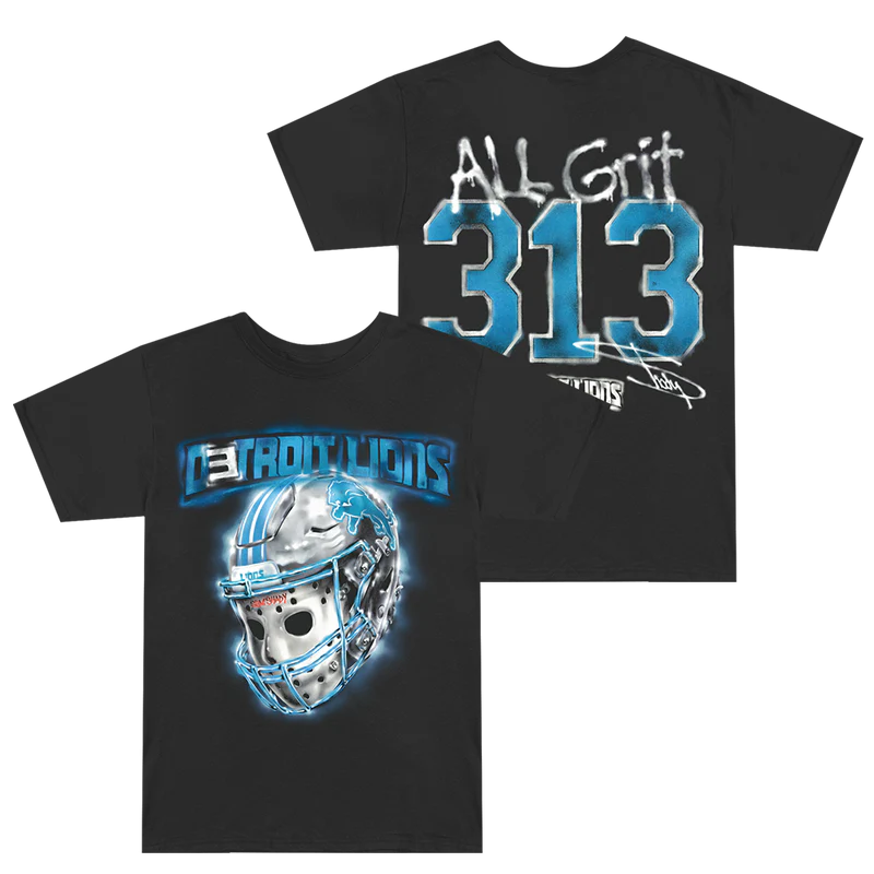 Eminem x Detroit Lions All Grit T-Shirt