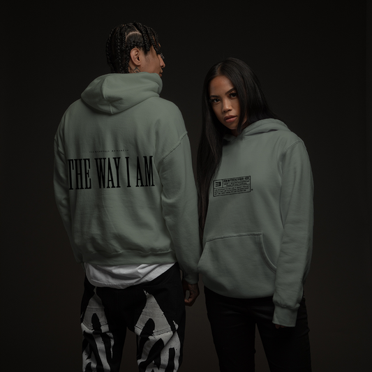 THE WAY I AM HOODIE (GREEN)