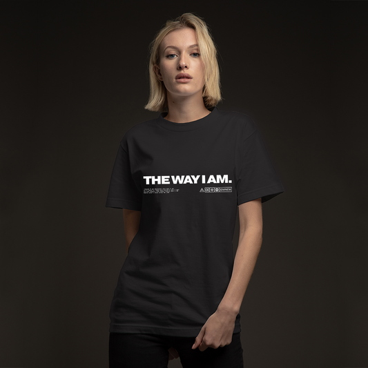 THE WAY I AM T-SHIRT (BLACK)
