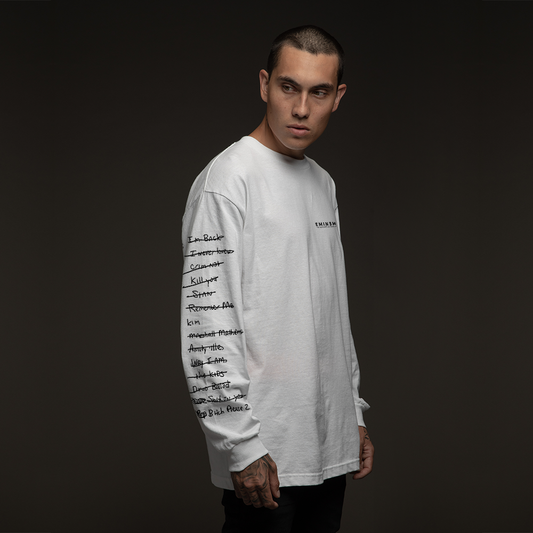 MMLP LOOSE LEAF LONGSLEEVE (WHITE)