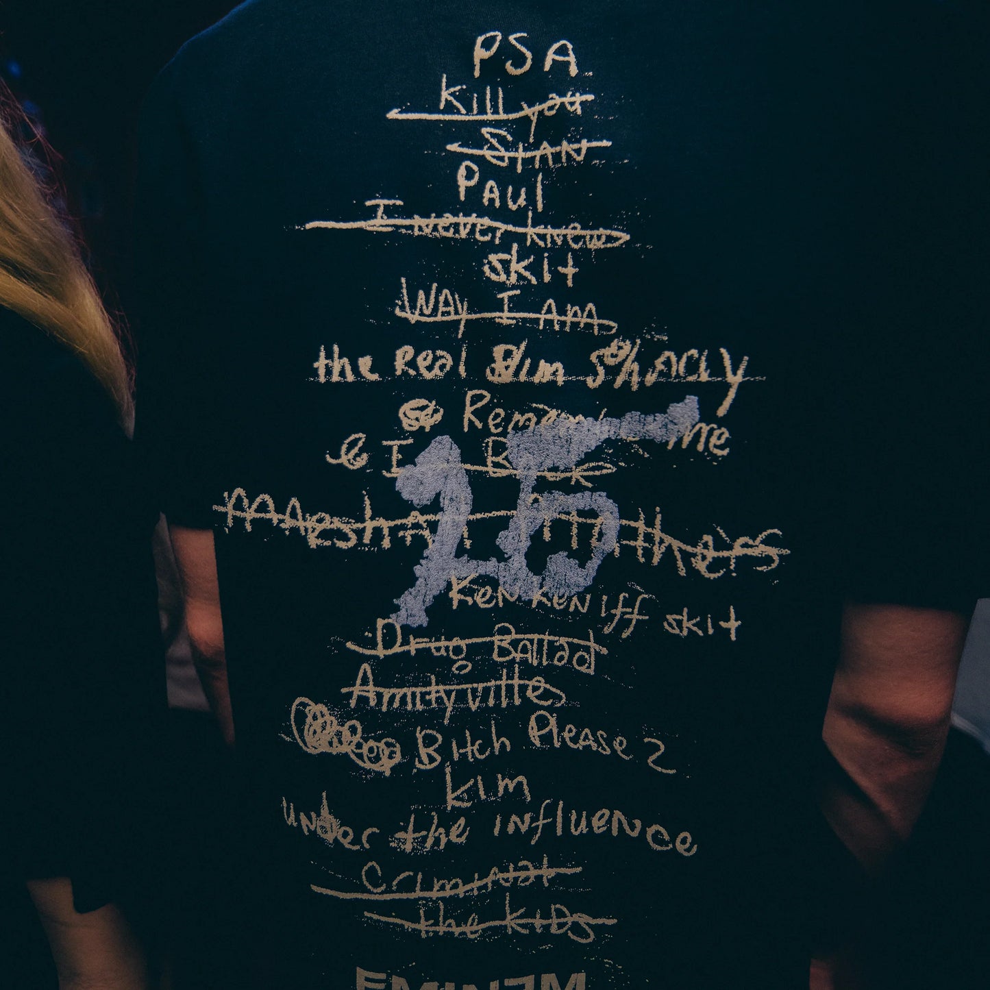 MMLP25 Tracklist T-Shirt (Black)