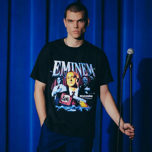 Encore 20th Bang Flag T-Shirt | Eminem Album Anniversary Tee