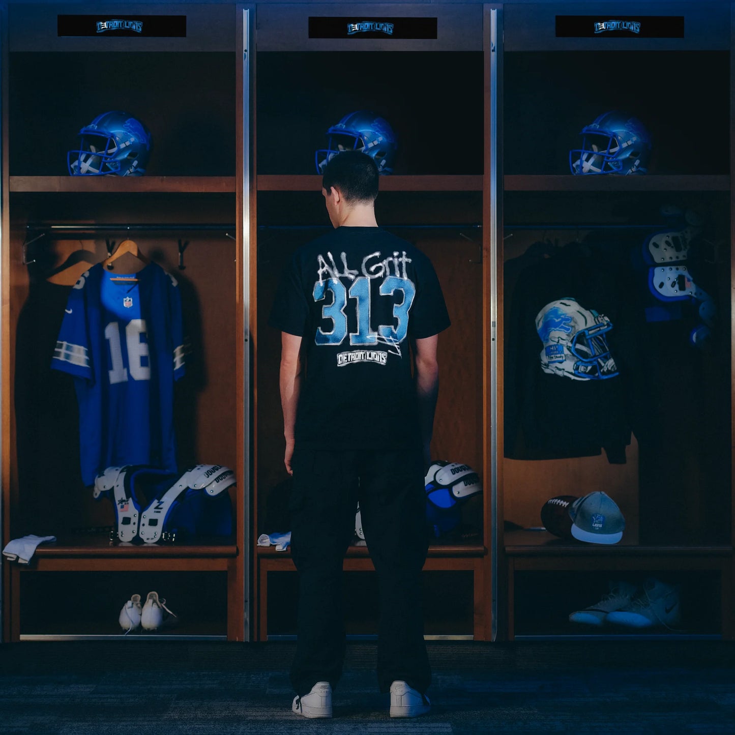 Eminem x Detroit Lions All Grit T-Shirt
