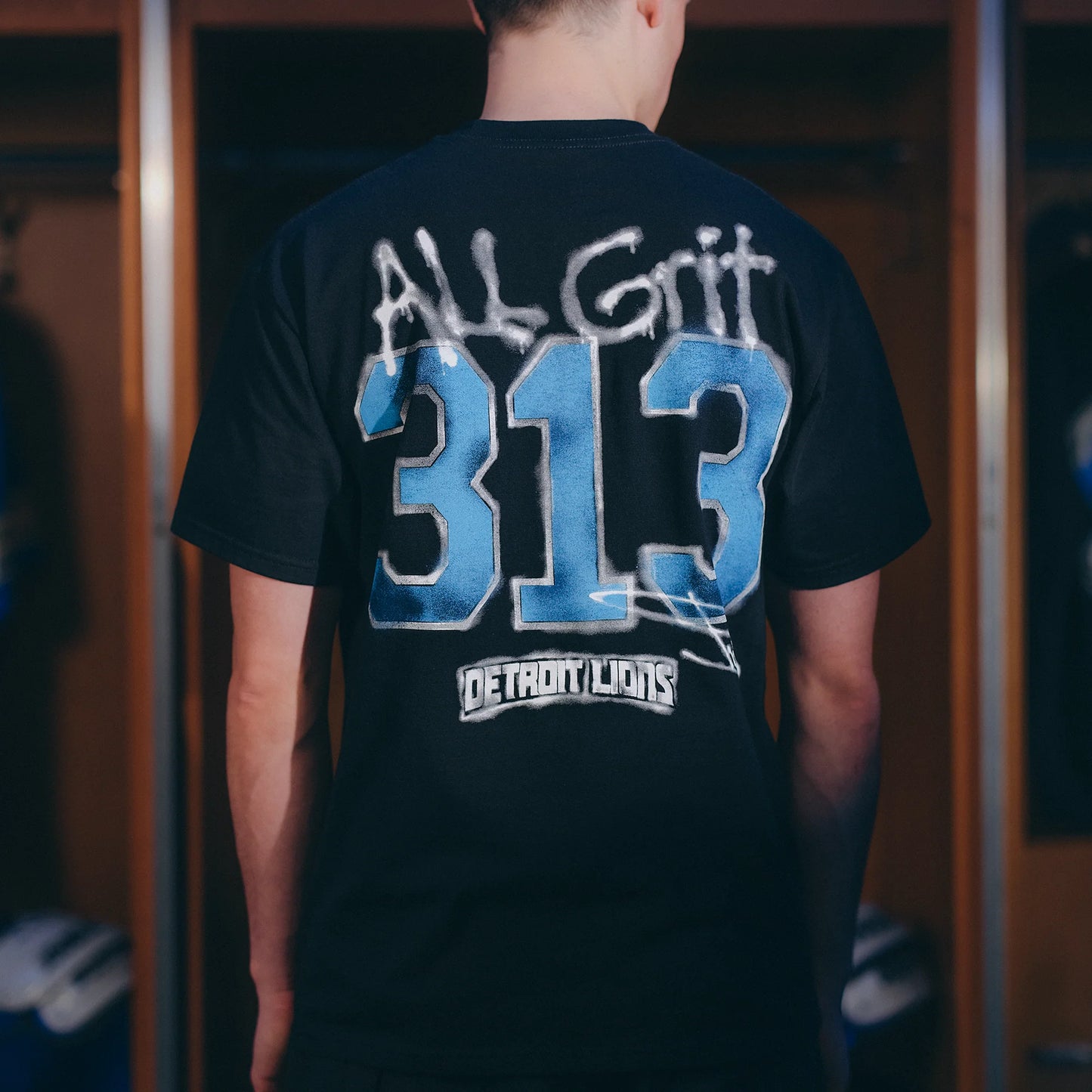 Eminem x Detroit Lions All Grit T-Shirt