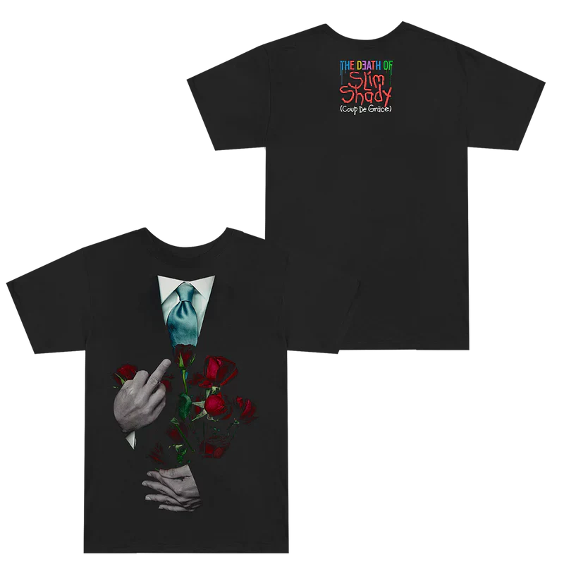 TDOSS Middle Finger Roses T-Shirt | Eminem Inspired Streetwear