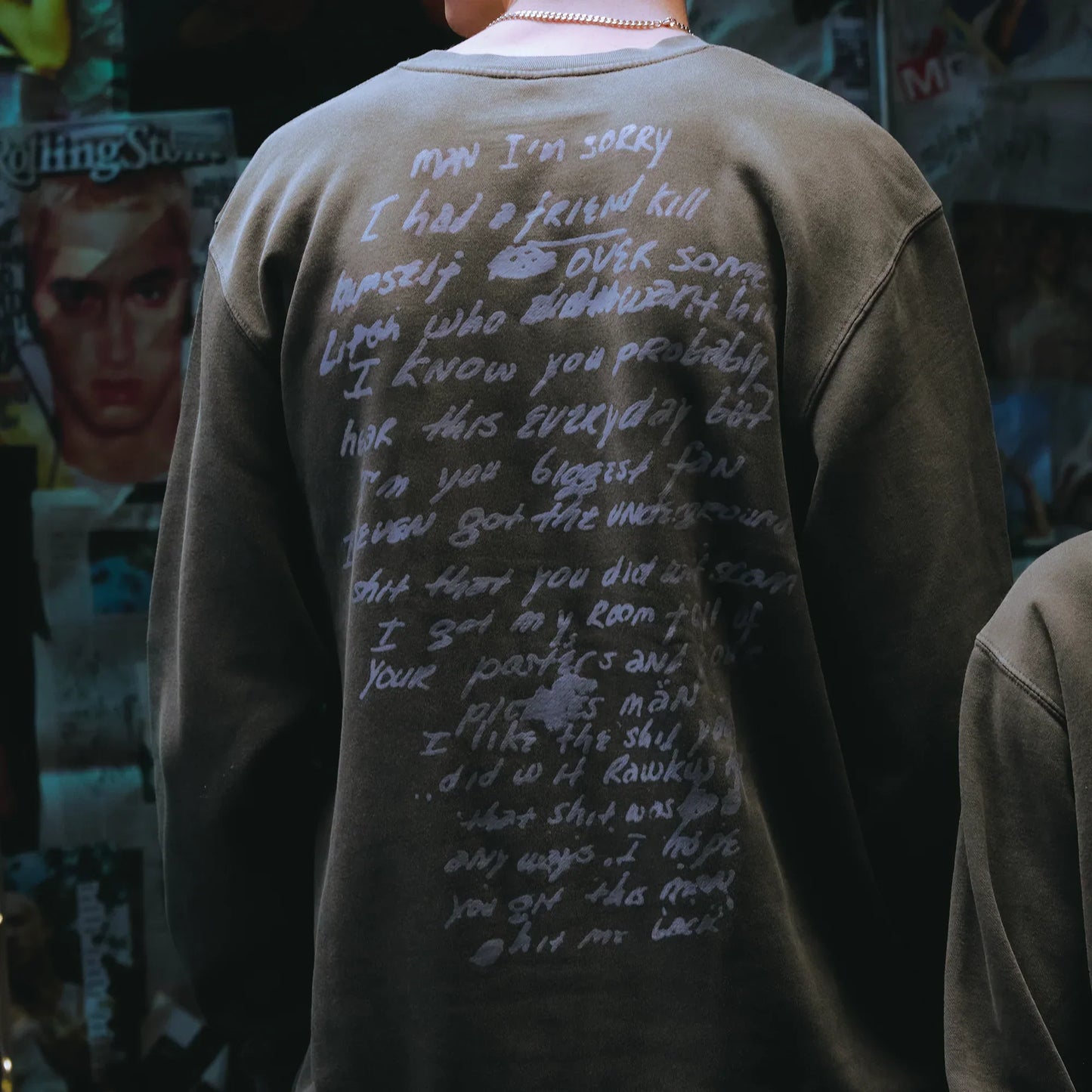 Dear Slim Crewneck | Eminem Inspired Sweatshirt