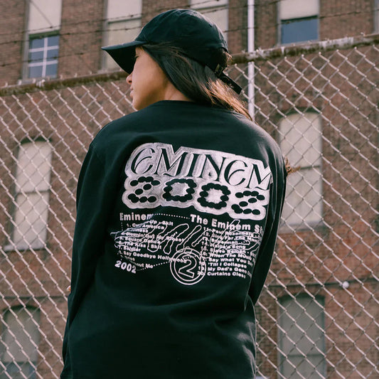 The Eminem Show Chrome Logo Crewneck | Premium Hip-Hop Sweatshirt