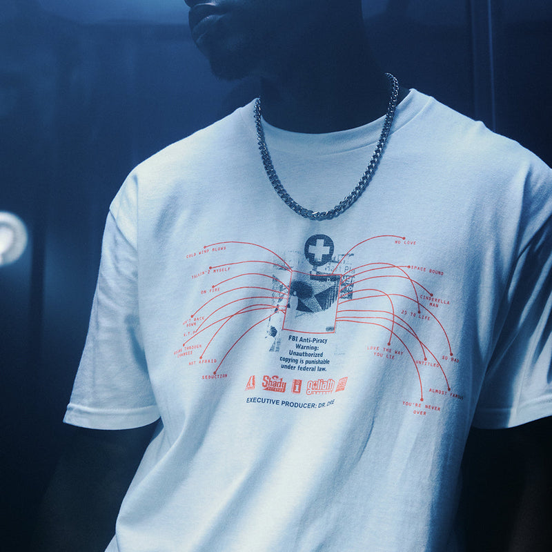 Recovery 15th Anniversary Tracklist T-Shirt