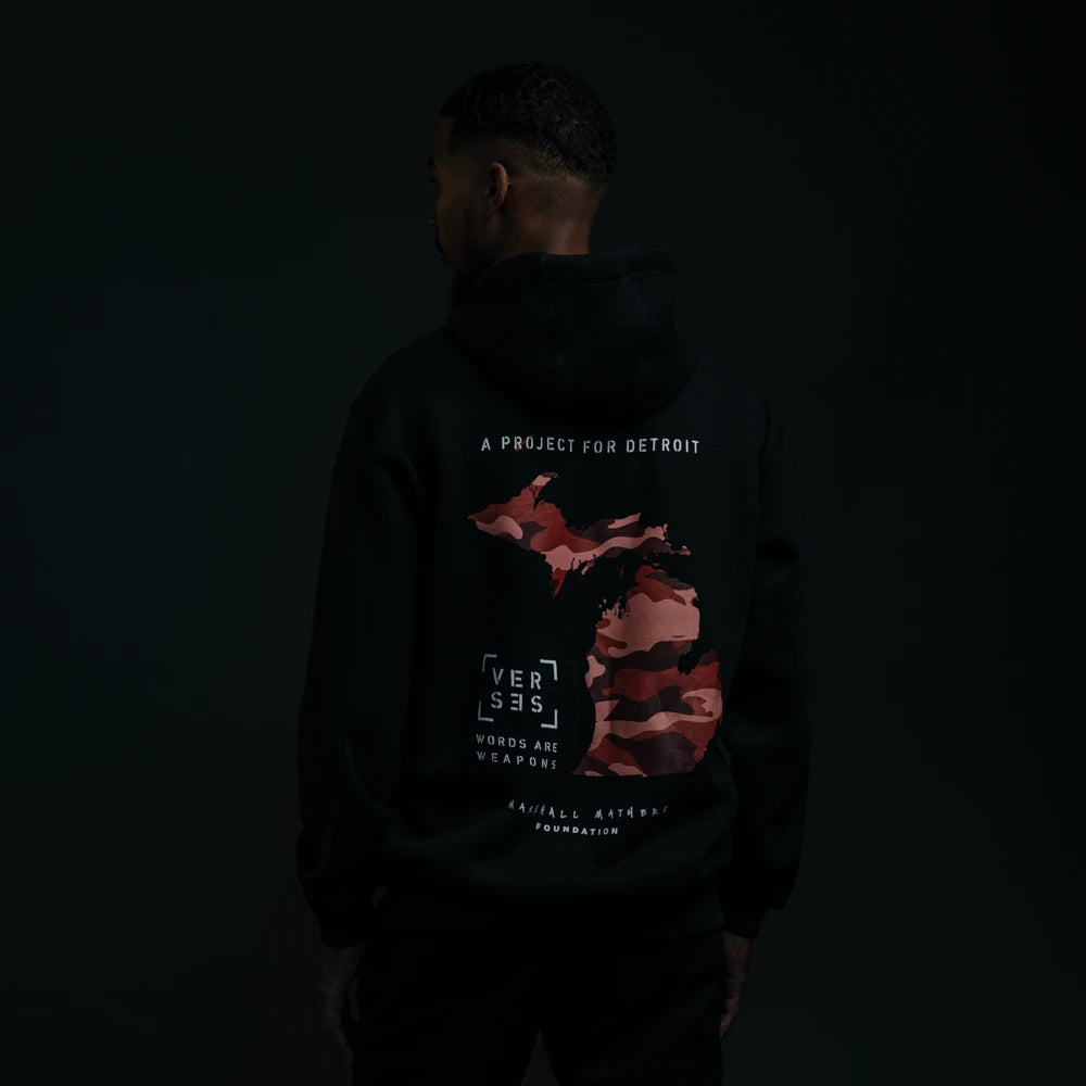 MARSHALL MATHERS FOUNDATION X DETROIT VS EVERYBODY - ZIP UP HOODIE