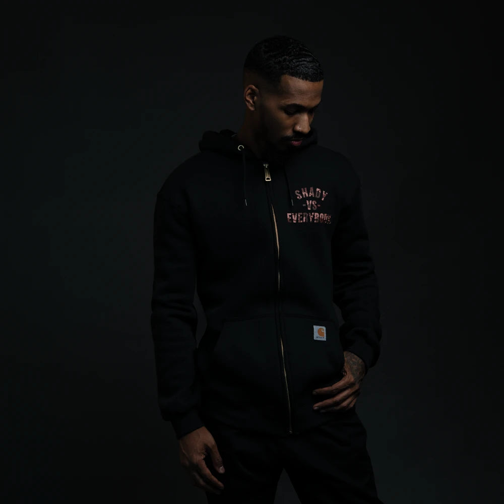 MARSHALL MATHERS FOUNDATION X DETROIT VS EVERYBODY - ZIP UP HOODIE