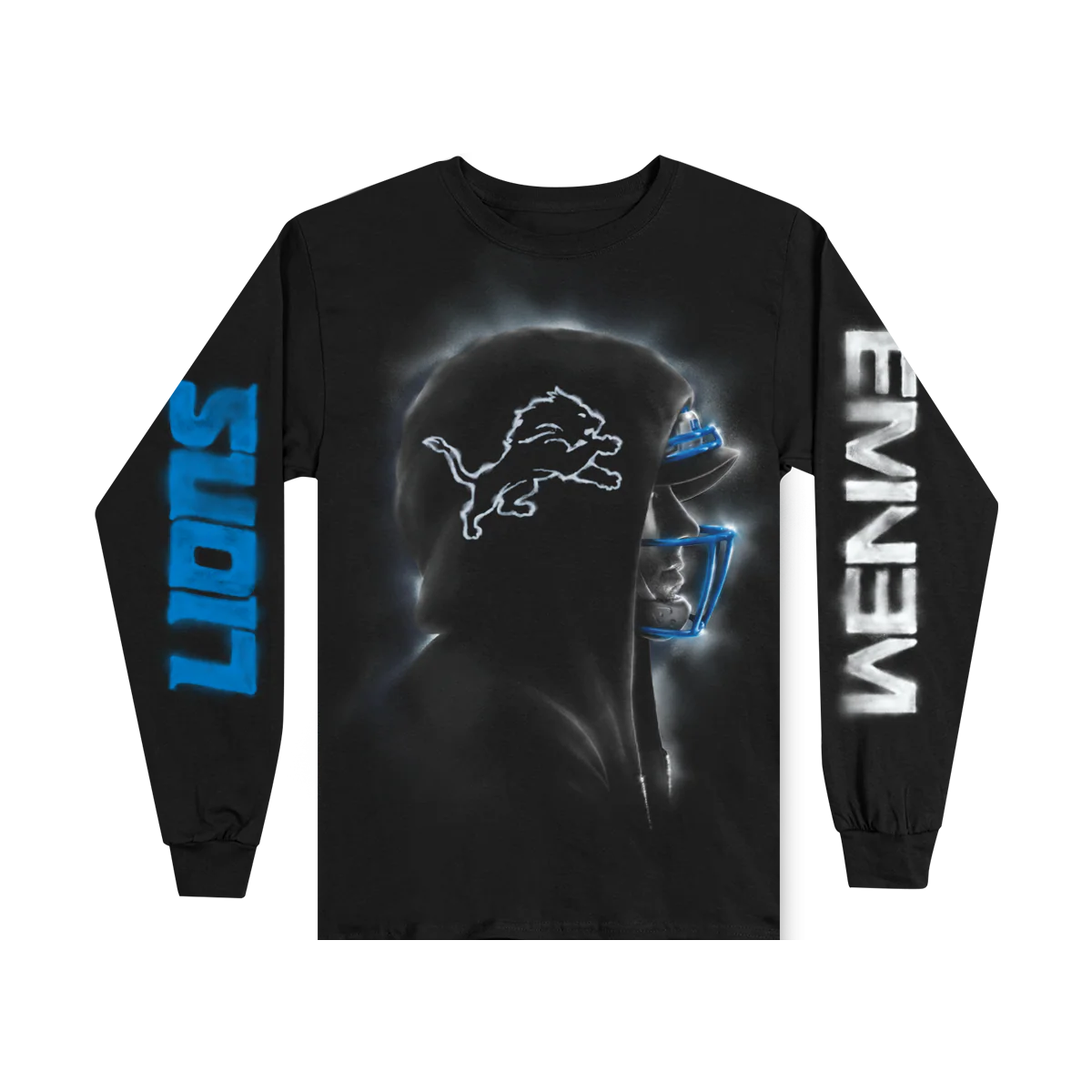 Eminem x Detroit Lions Silhouette Longsleeve
