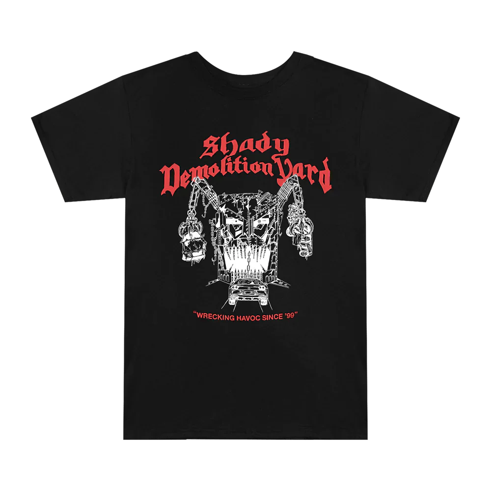 SHADY DEMOLITION LOGO T-SHIRT (BLACK)