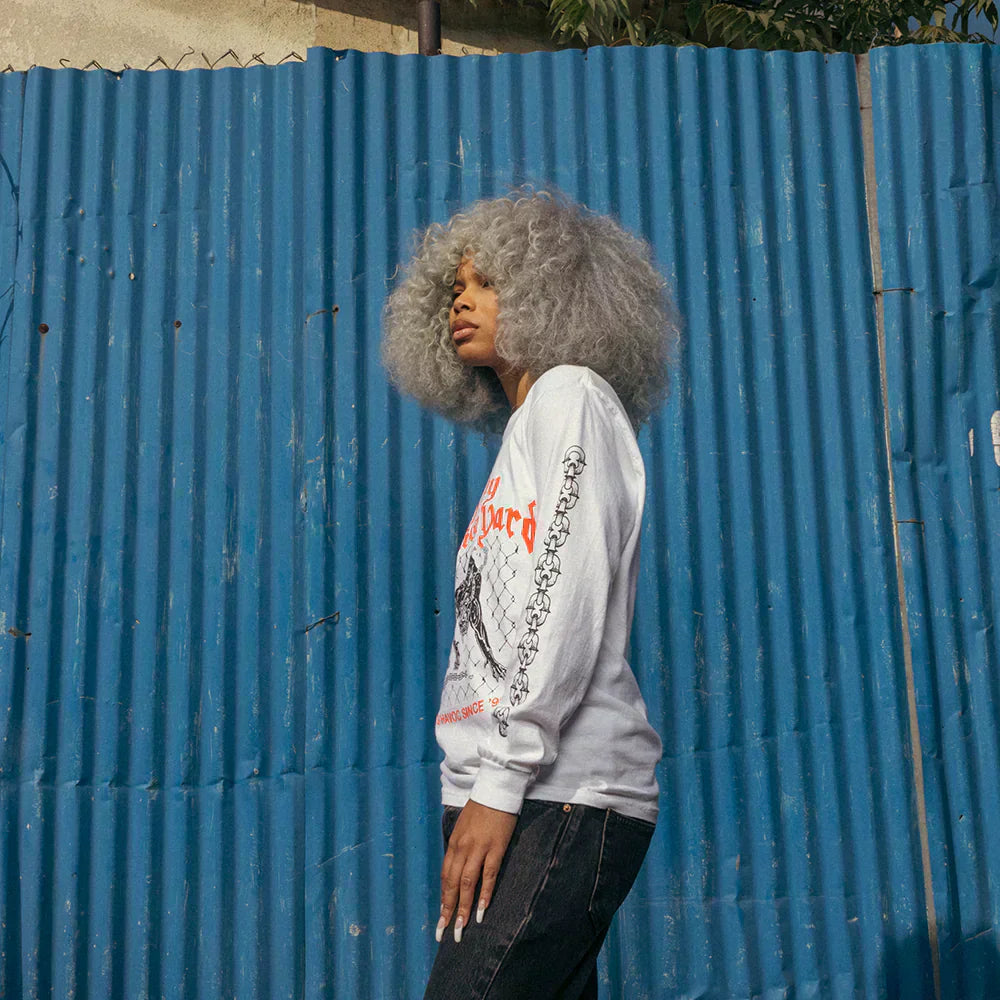 SHADY DEMOLITION JUNKYARD DOG LONGSLEEVE (WHITE)