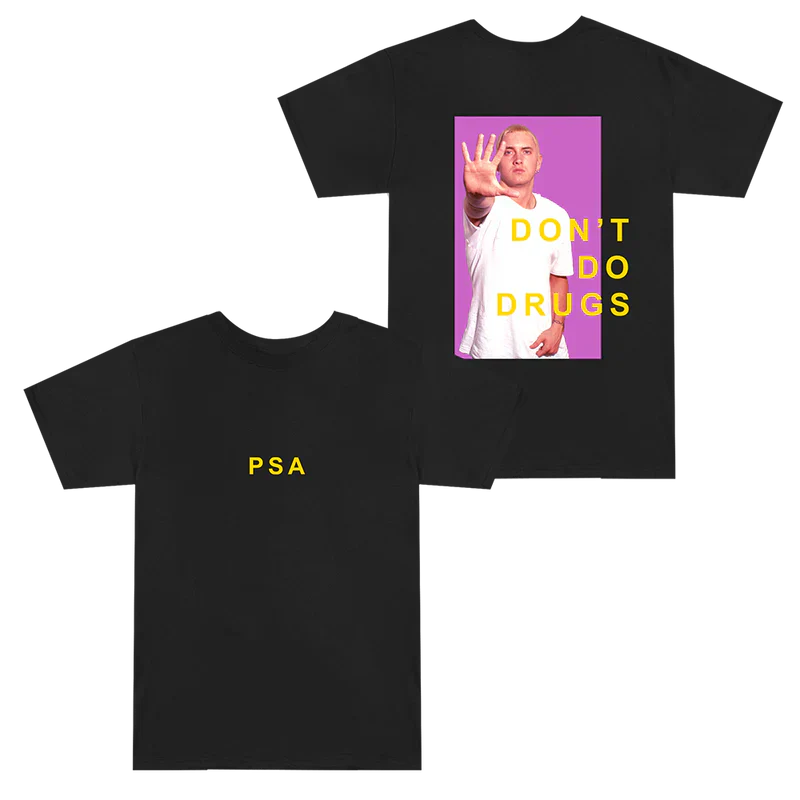SSLP25 PSA T-SHIRT (BLACK)
