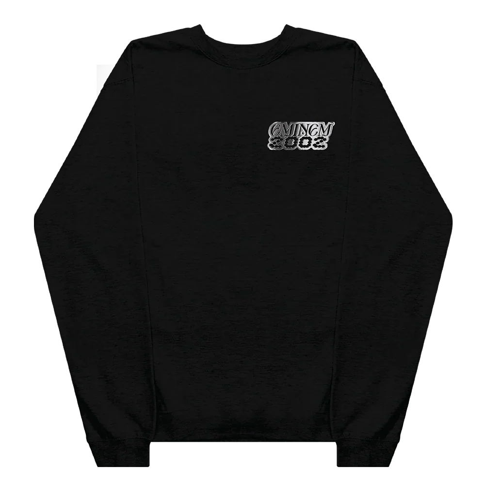The Eminem Show Chrome Logo Crewneck | Premium Hip-Hop Sweatshirt