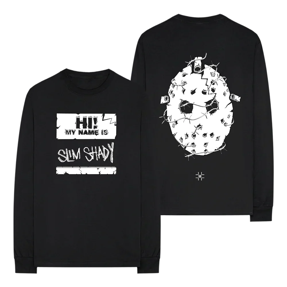 MILLINSKY X EMINEM CONCRETE MASK LONGSLEEVE (BLACK)