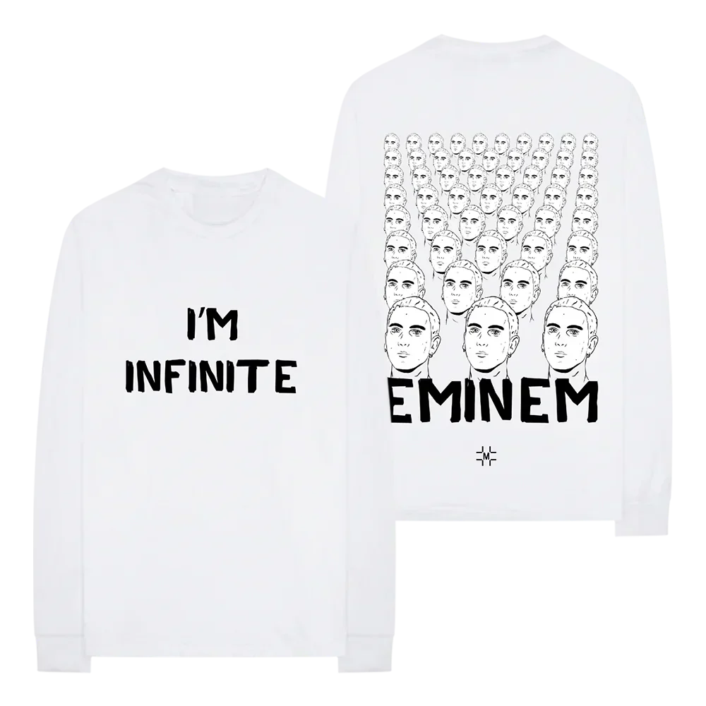 MILLINSKY X EMINEM CROWD LONGSLEEVE (WHITE)