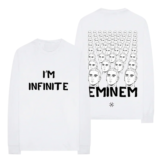 MILLINSKY X EMINEM CROWD LONGSLEEVE (WHITE)