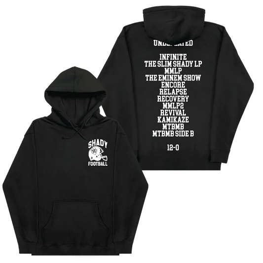 SHADY FOOTBALL HOODIE (BLACK)
