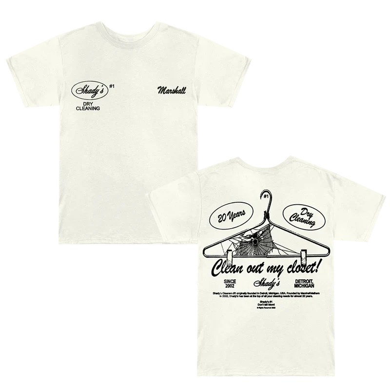 SHADY CLEANERS T-SHIRT (CREAM)