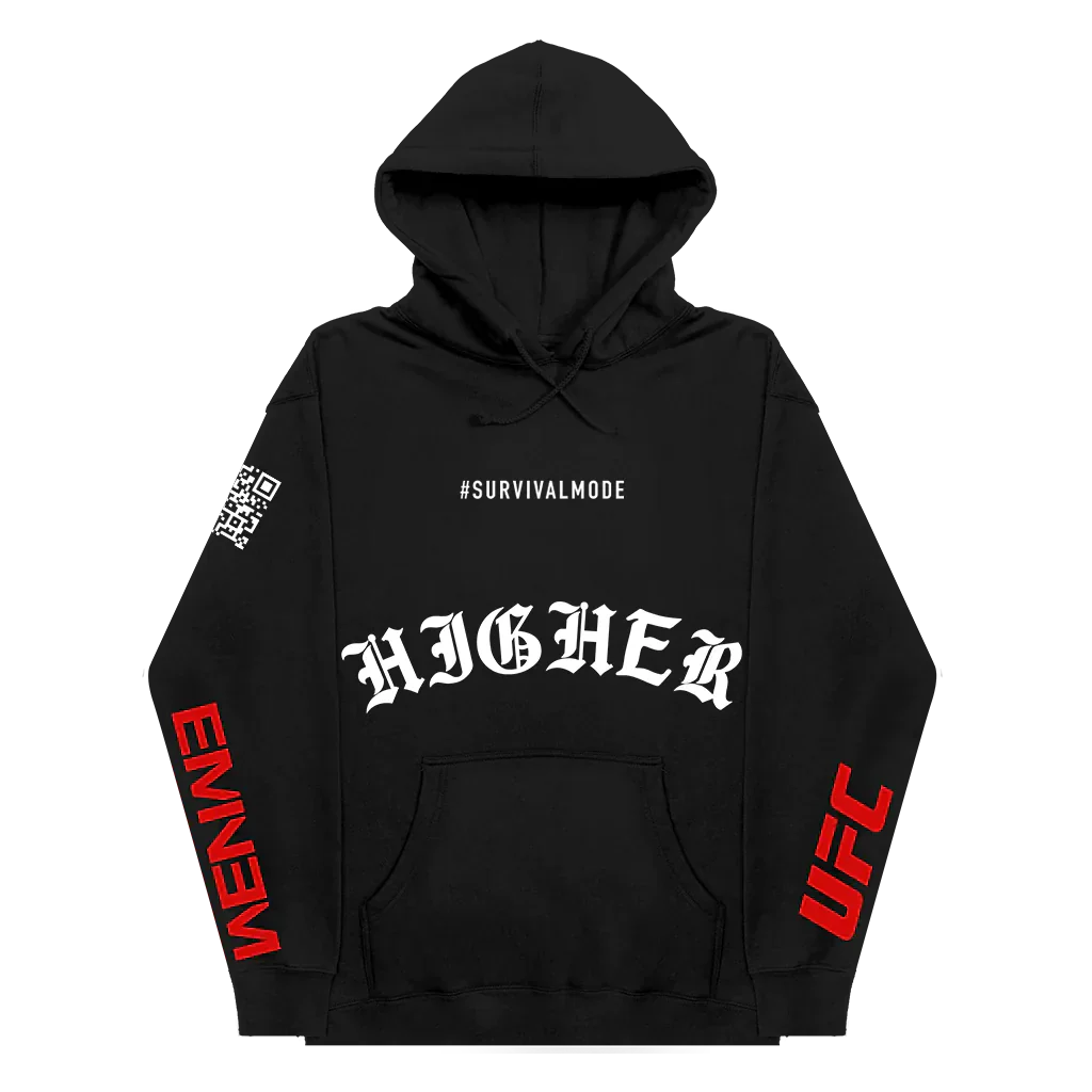 UFC X EMINEM HIGHER HOODIE (BLACK)