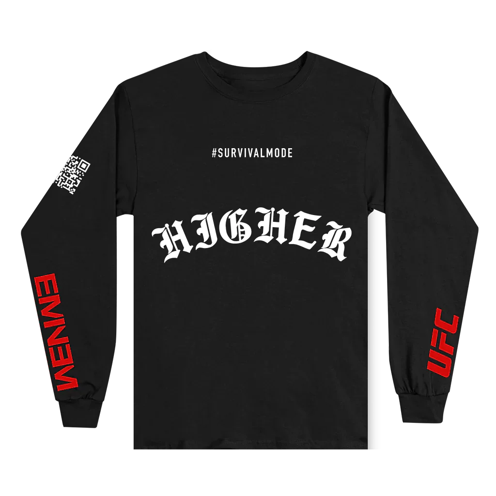 UFC X EMINEM HIGHER LONGSLEEVE (BLACK)